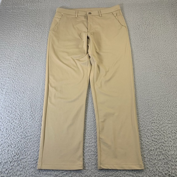 Barbell Apparel Other - Barbell Apparel Chino Pants Mens 32x30 Beige Performance Train Gym Stretch Golf